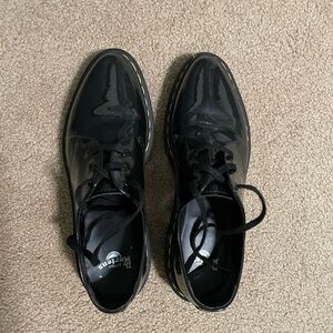 Dr. Martens Black Patent Leather Oxfords